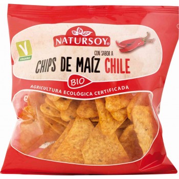 CHIPS DE MAIZ Y CHILI - 75GR.