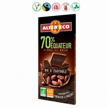 CHOCOLATE NEGRO 70% ECUADOR...