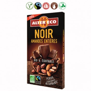 CHOCOLATE NEGRO ALMENDRAS...