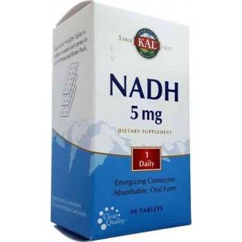 NADH 5MG - 30 COMPRIMIDOS