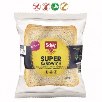 SUPER SANDWICH 6 REBANADAS...
