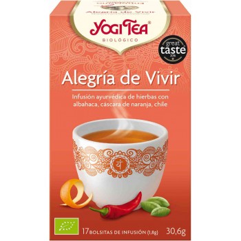 YOGI TEA ALEGRIA DE VIVIR...